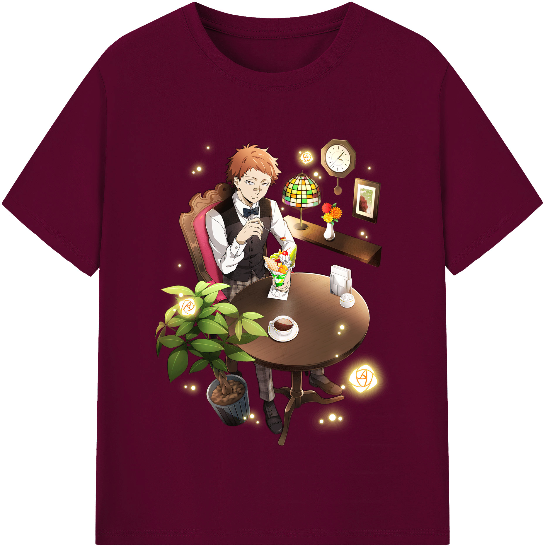 （画像用） 文豪ストレイドッグス Bungo Stray Dogs レディースカジュアルプリントTシャツ（綿100％）